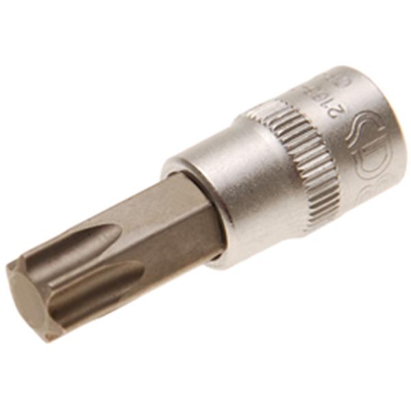 BGS 2164-T50 Bit-Einsatz, Antrieb Innenvierkant 6, 3 mm (1/4"), T-Profil (für Torx) T50