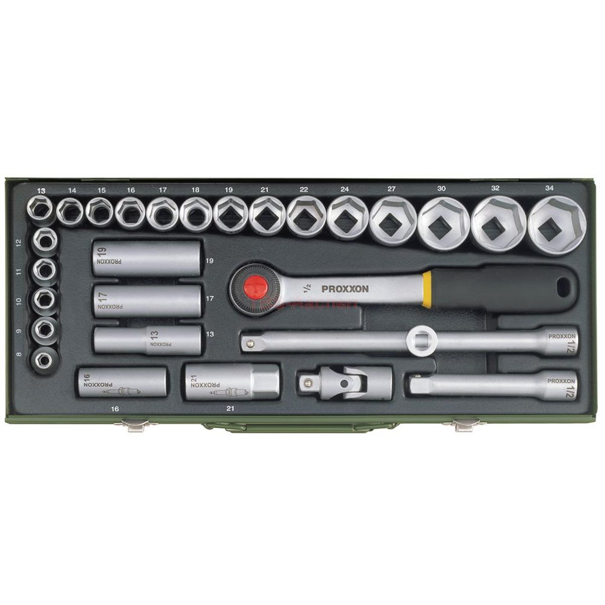 Proxxon 23000 Socket set for heavy duty mechanics 