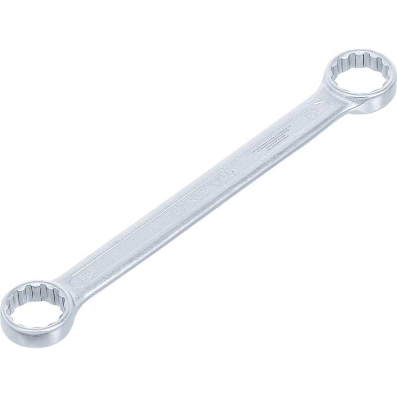 BGS 30340 Doppel-Ringschlüssel extra flach 21x23mm 