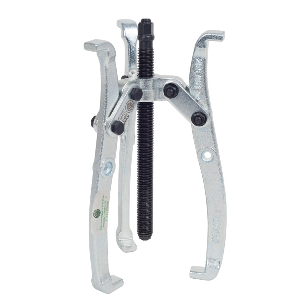 Kukko 209-0 3-Arm Abzieher 100 X 100 mm mit Doppel endigen Abz-Haken Economy Ausführung