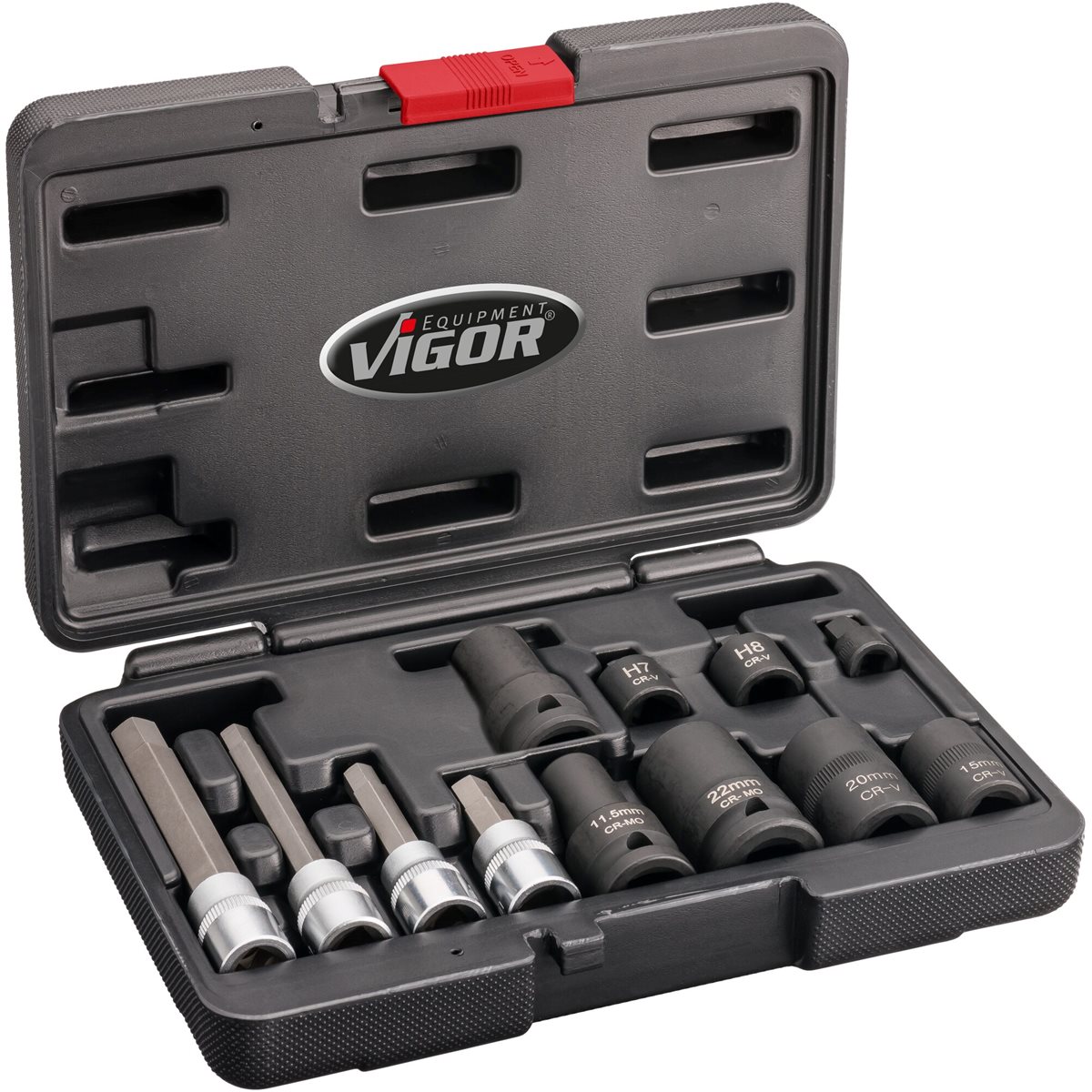 Vigor V7158 Bremssattel-Verschaubungs Satz 12-tlg.