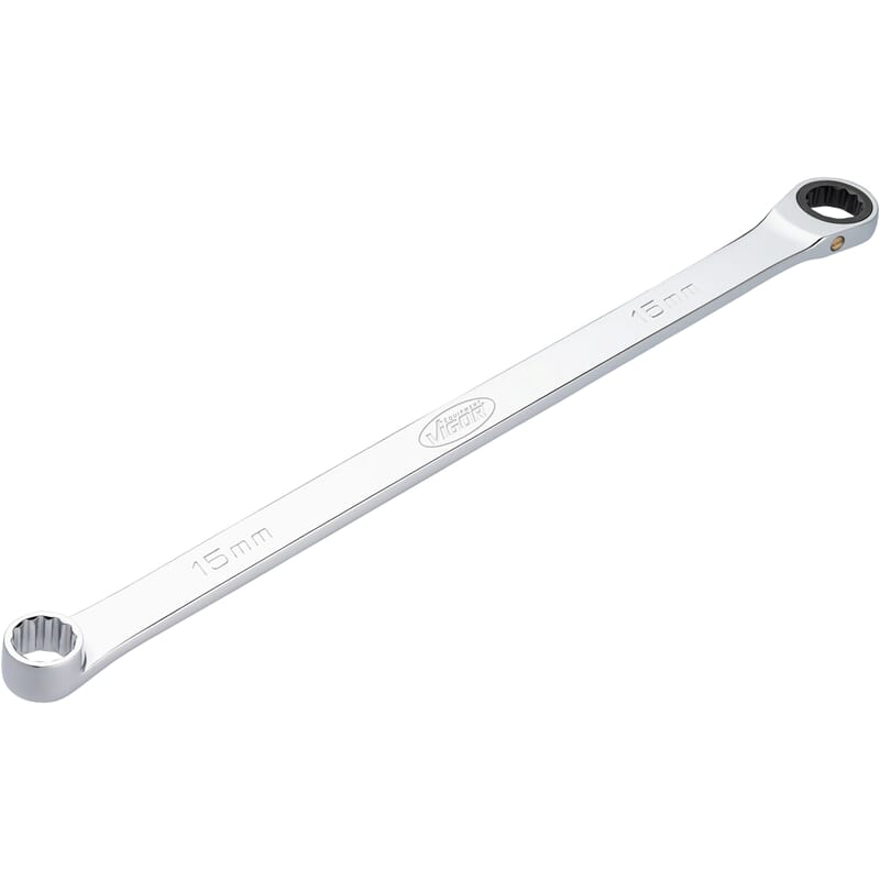 Vigor V7031-15 Ring-Ratschenschlüssel, Lang