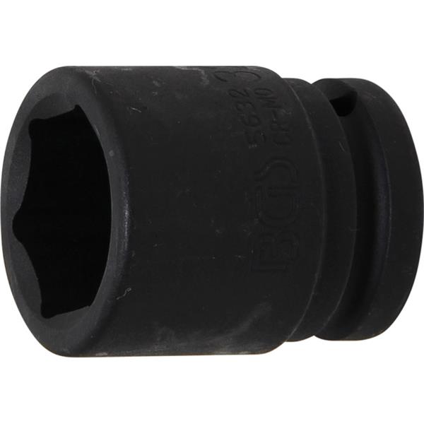 BGS 5632 Kraft-Steckschlüssel-Einsatz Sechskant, A ntrieb Innenvierkant 20 mm (3/4"), SW 32 mm
