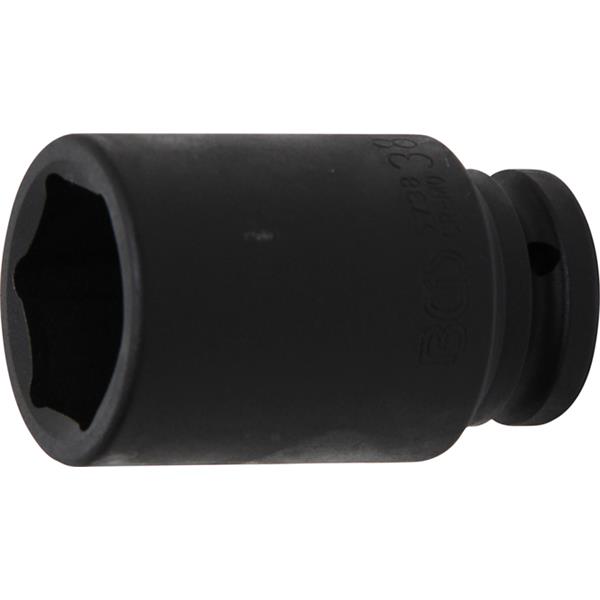 BGS 5738 Kraft-Steckschlüssel-Einsatz Sechskant, t ief, Antrieb Innenvierkant 20 mm (3/4"), SW 38 mm