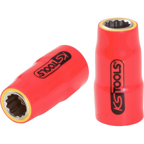 KS-Tools 117.1023 3/8" Isolierte Stecknuss, 7/16 