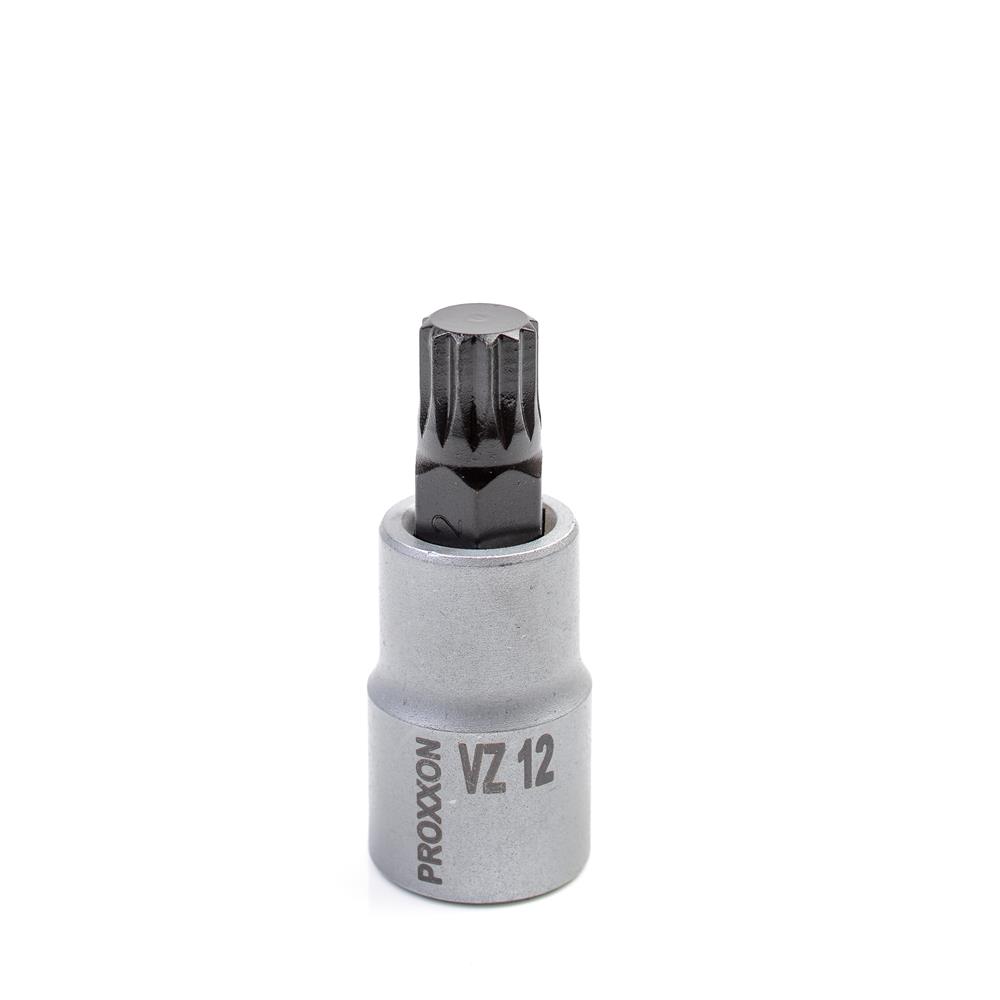 Proxxon 23325 Spline inserts 1/2" (12.5 mm), 12 mm 