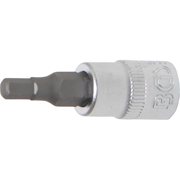 BGS 2498 Bit-Einsatz, Antrieb Innenvierkant 6,3 mm (1/4"), Innensechskant 4 mm