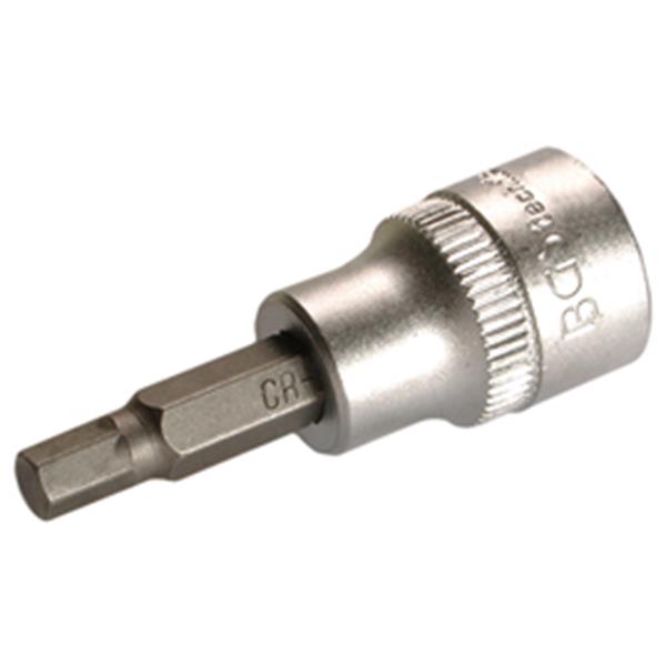 BGS 2578 Bit-Einsatz, Antrieb Innenvierkant 10 mm (3/8"), Innensechskant 5 mm