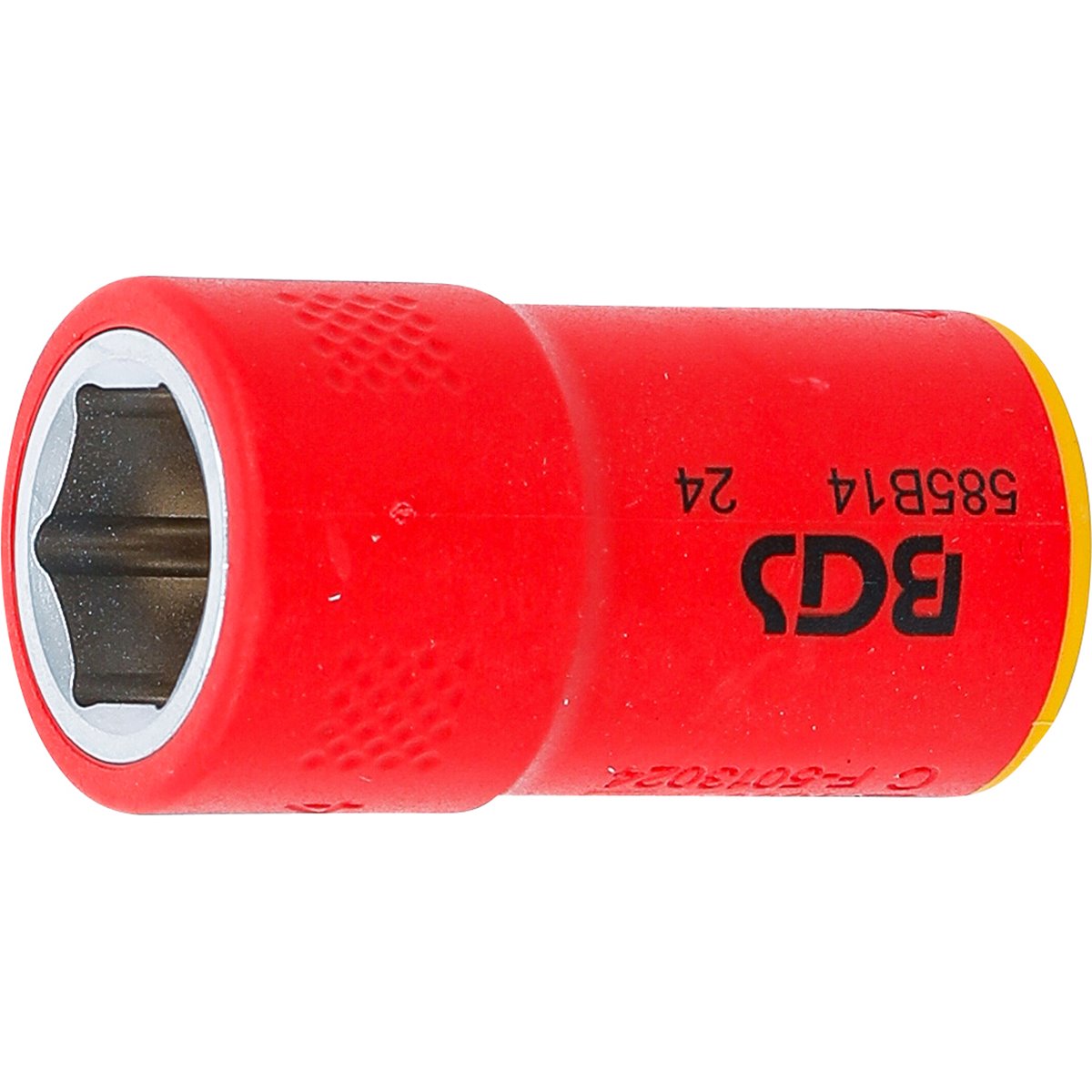 BGS 35874 VDE-Steckschlüssel-Einsatz Sechskant, An trieb Innenvierkant 10 mm (3/8"), SW 14 mm