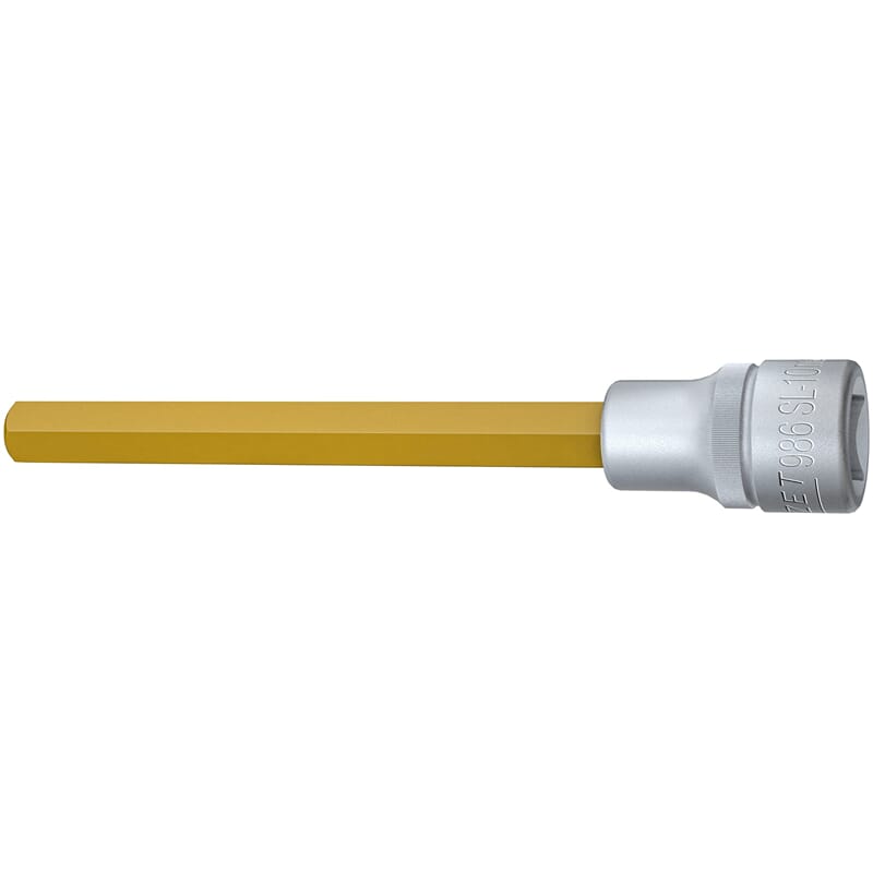 Hazet 986SL-10 Schraubendreher-Einsatz,140Mm,Sw10, Tin