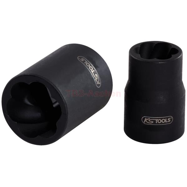 KS-Tools 913.3866 3/8" Spiral-Profil-Stecknuss,1 
