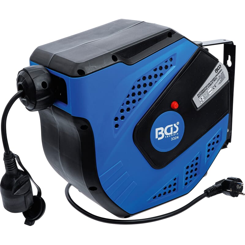 BGS 3324 Automatische Kabeltrommel, 20 m 