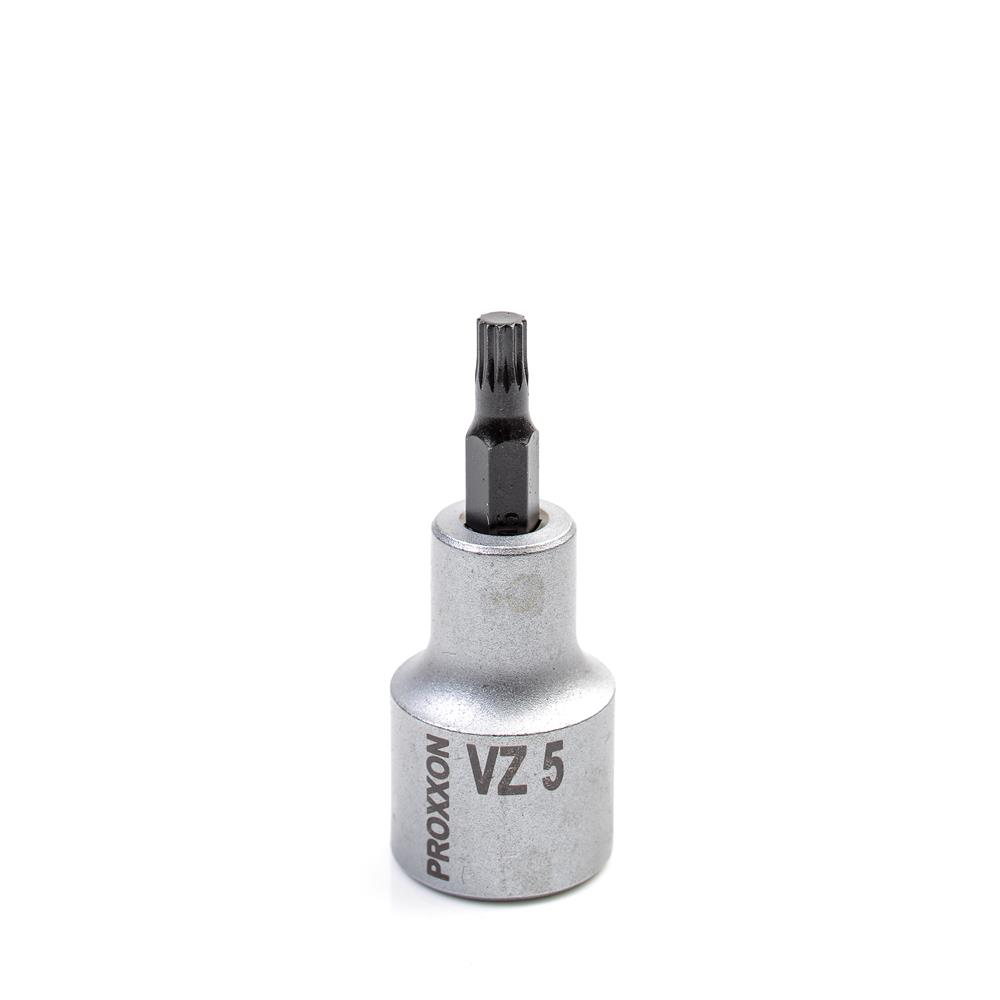 Proxxon 23318 Spline inserts 1/2" (12.5 mm), 5 mm 