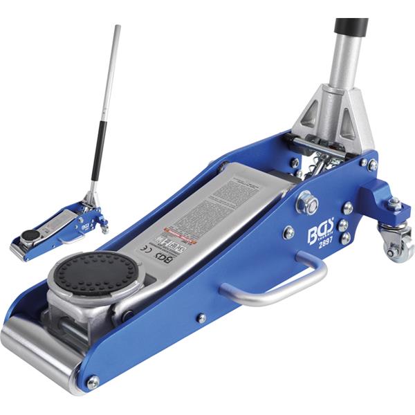 BGS 2897 Floor Jack, hydraulic, Aluminium-Steel Co nstruction, 1.5 t