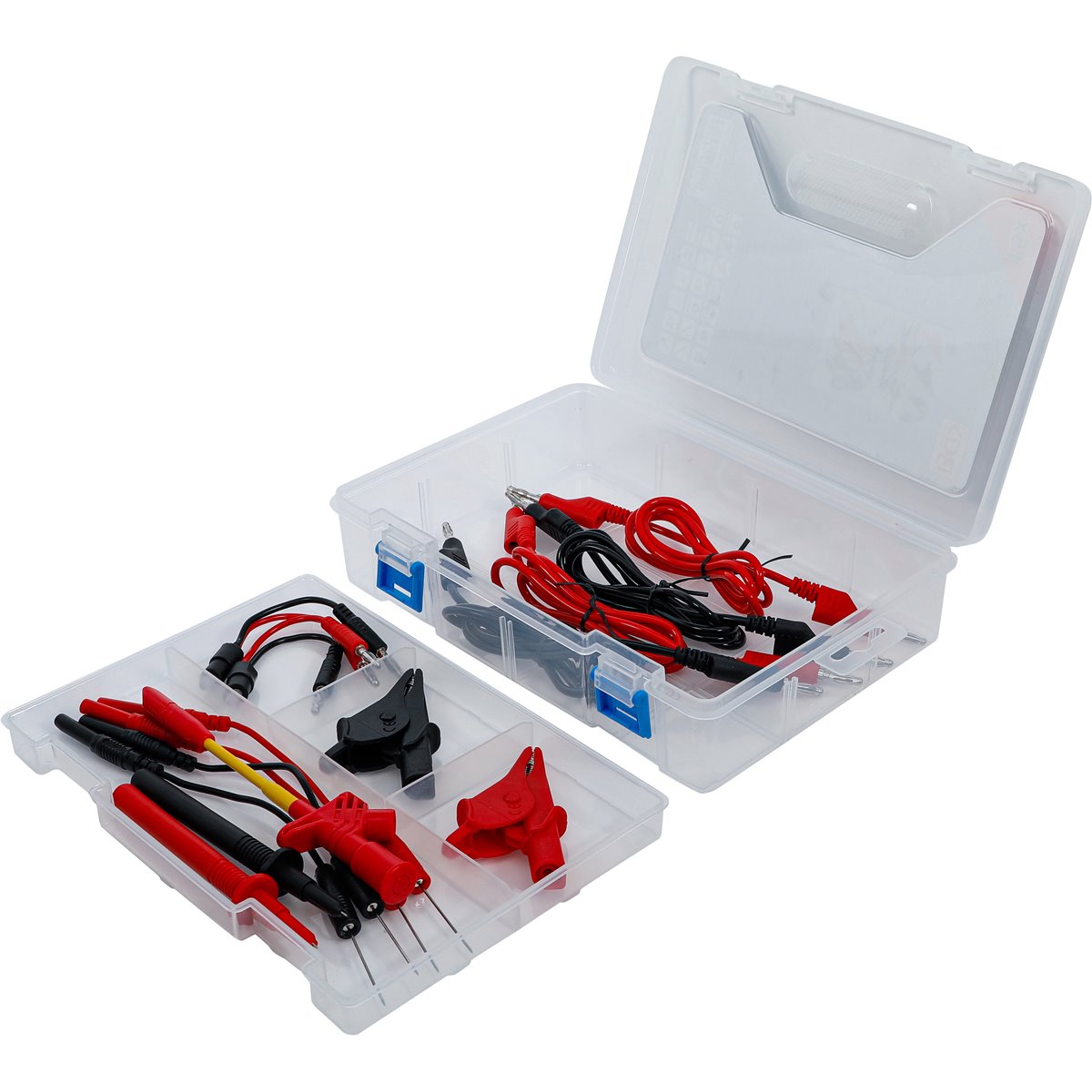 BGS 74511 Messkabel- und Prüfspitzen-Zubehör-Sorti ment, für Multimeter, 15-tlg.