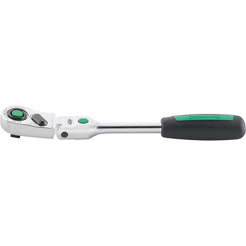 Stahlwille 416QR Feinzahn-Gelenkknarre 1/4" 90° mit Quick Release