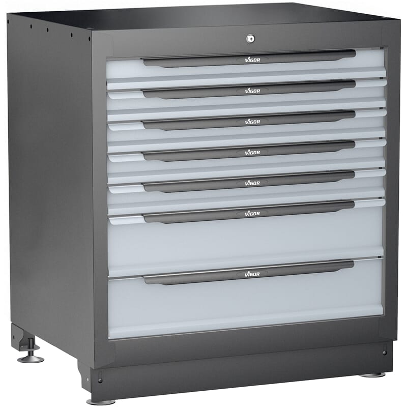 Vigor V6000-01XD Schubladen-Unterschrank,7 Schubl. -700Mm