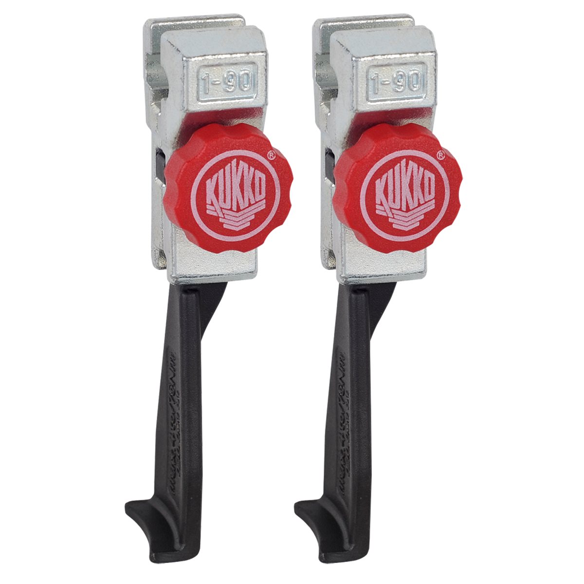 Kukko 2 narrow, quick adjusting jaws (pair) 