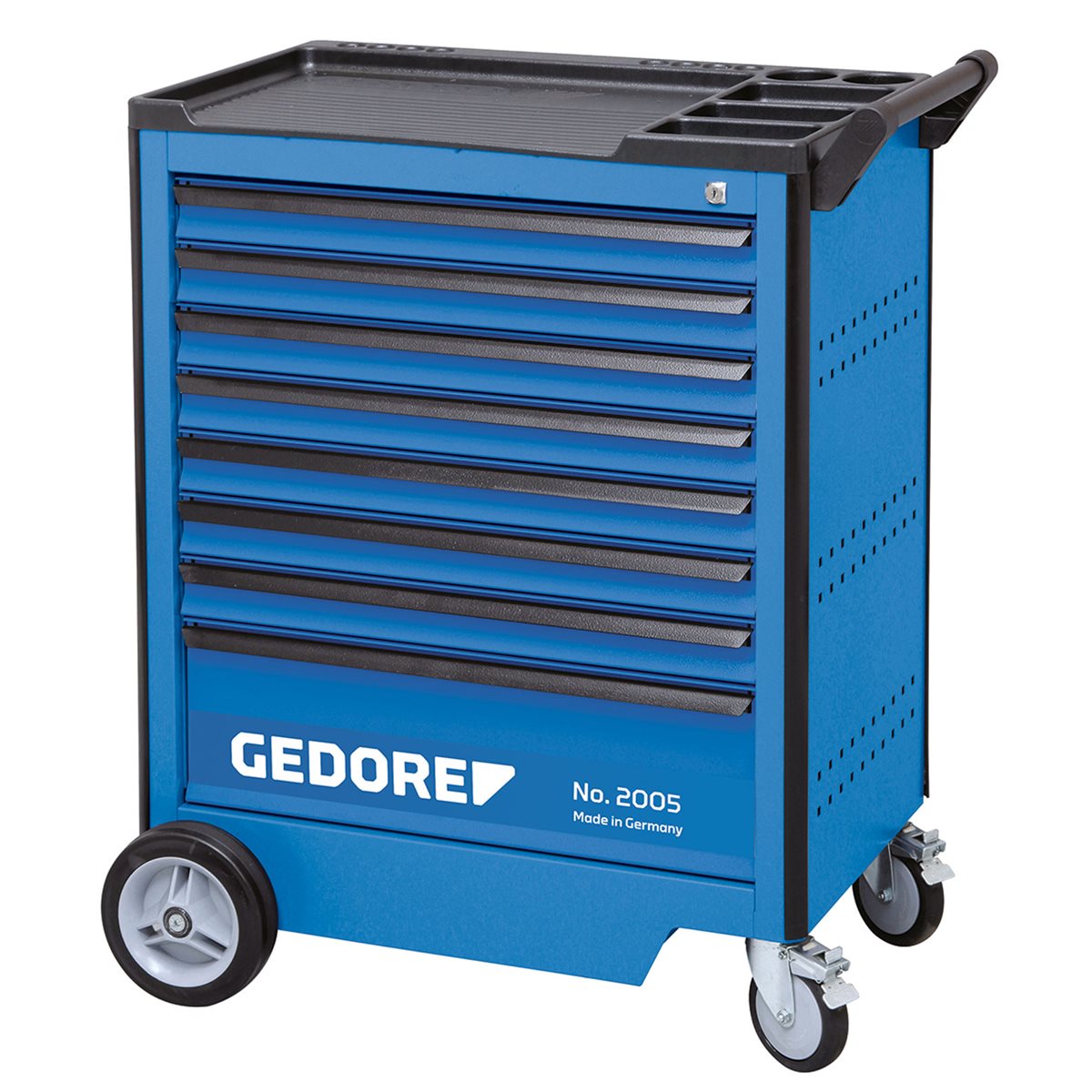 Gedore 2005 0701 Tool trolley with 8 drawers 