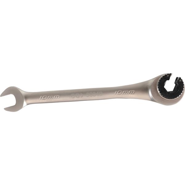 BGS 30840 Ratschen-Ring-Maulschlüssel, offen SW 10 mm
