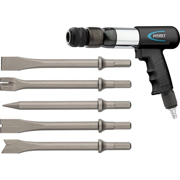 Hazet 9035H/6 Meißel-Hammer-Satz, 6teilig