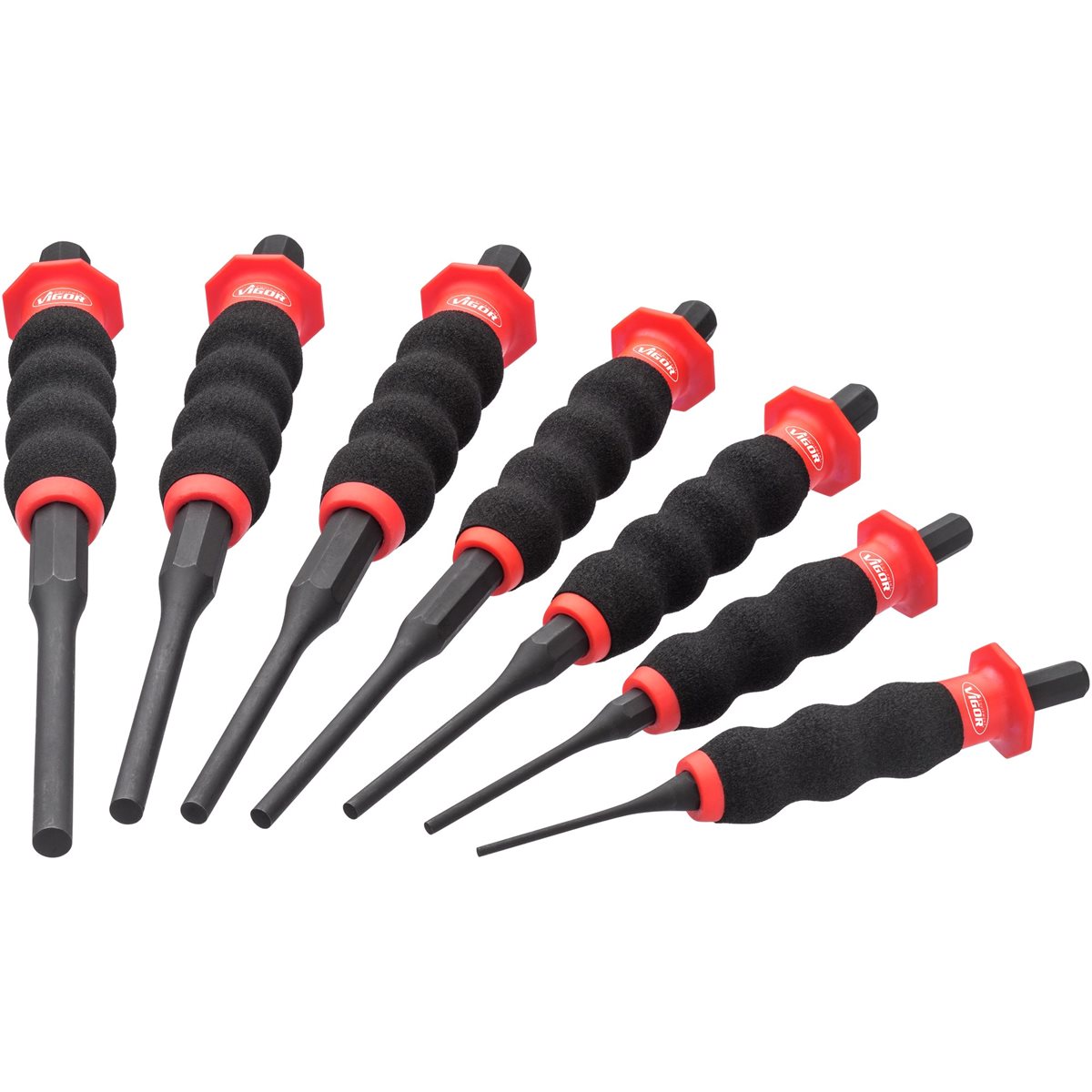 Vigor V6200 Splinttreiber-Satz 7-tlg 2/140-8/220mm