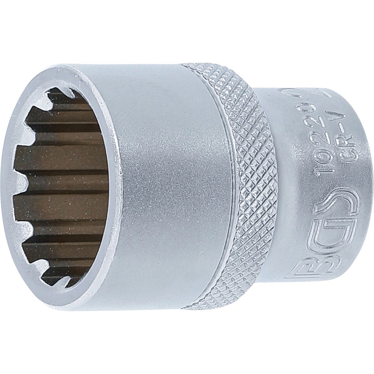 BGS 10220 Steckschlüssel-Einsatz Gear Lock, Antrie b Innenvierkant 12,5 mm (1/2"), SW 20 mm