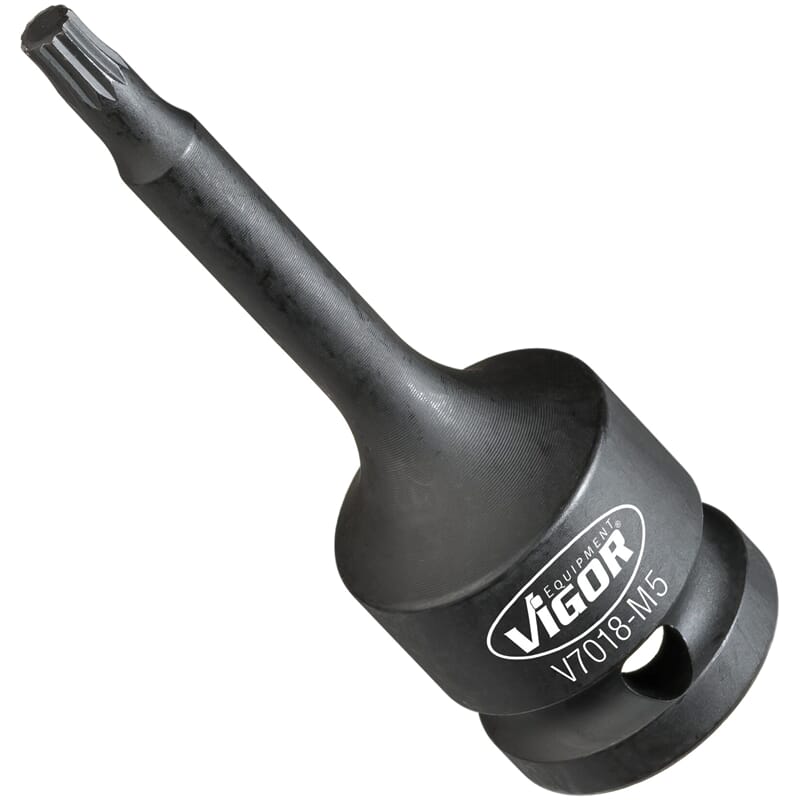 Vigor V7018-M5 1/2"Innenvielzahn Schlagssch.Einsat z M5