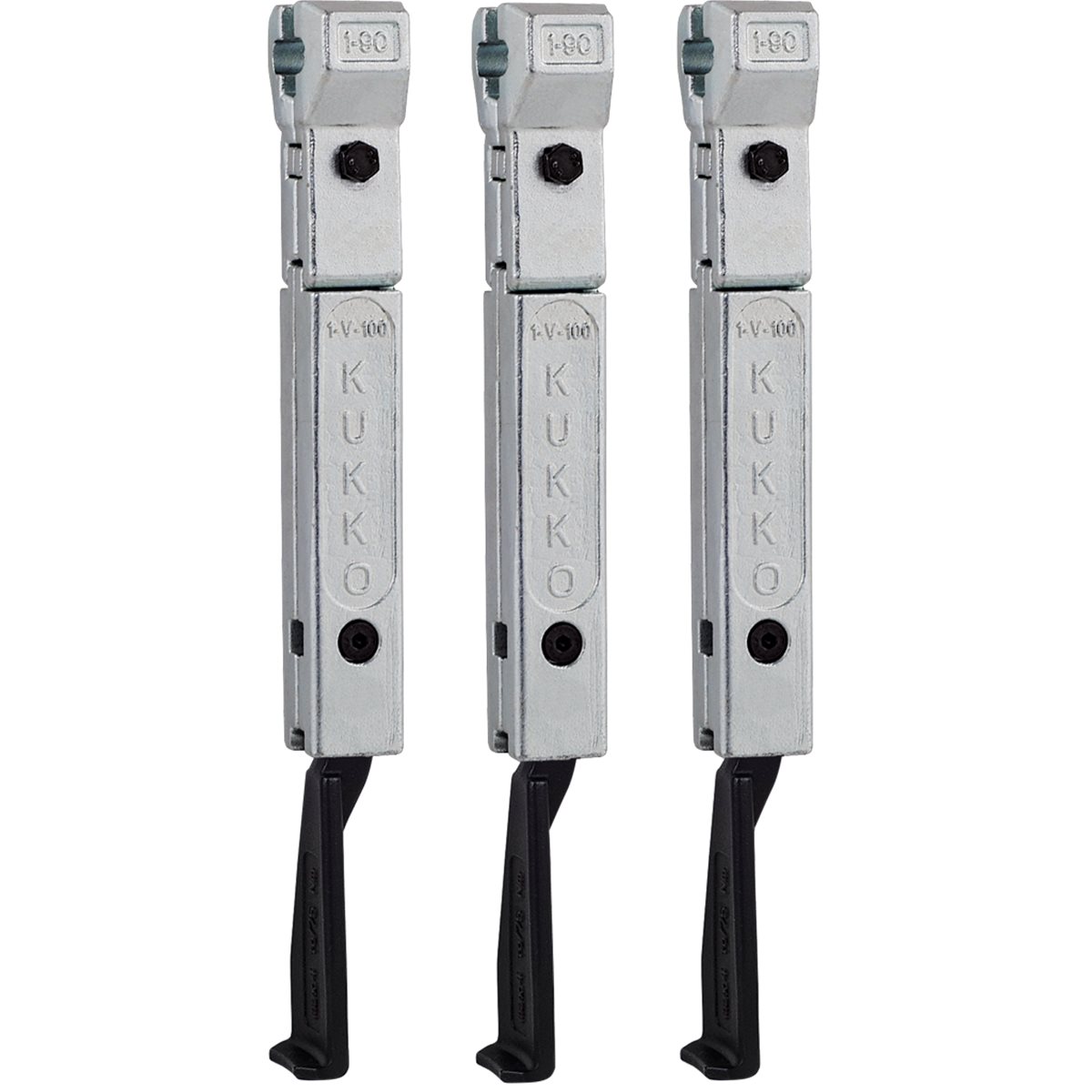 Kukko 1-254-S Pair (2) Puller Arms 200 Mm W. Claws F. Confined Spaces