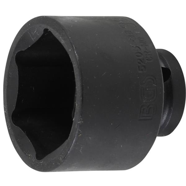BGS 5205-38 Kraft-Steckschlüssel-Einsatz Sechskant , Antrieb Innenvierkant 12,5 mm (1/2"), SW 38 mm