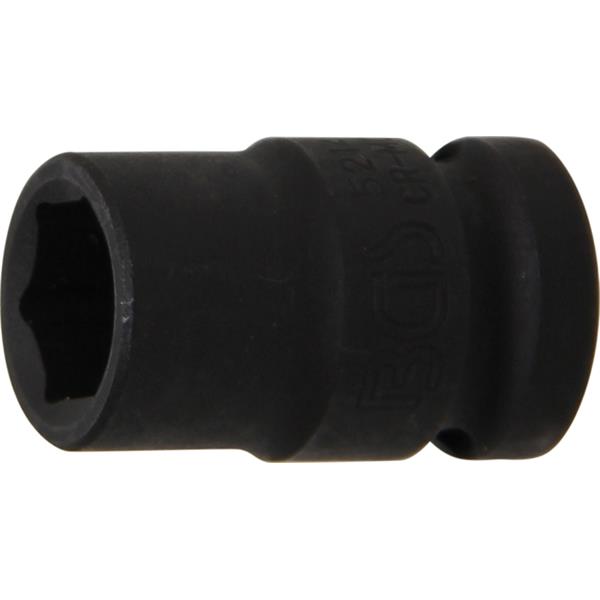 BGS 5214 Kraft-Steckschlüssel-Einsatz Sechskant, A ntrieb Innenvierkant 12,5 mm (1/2"), SW 14 mm
