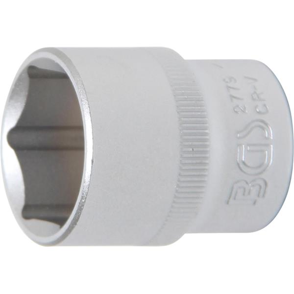 BGS 2779 Steckschlüssel-Einsatz Sechskant, Antrieb Innenvierkant 12,5 mm (1/2"), SW 15/16