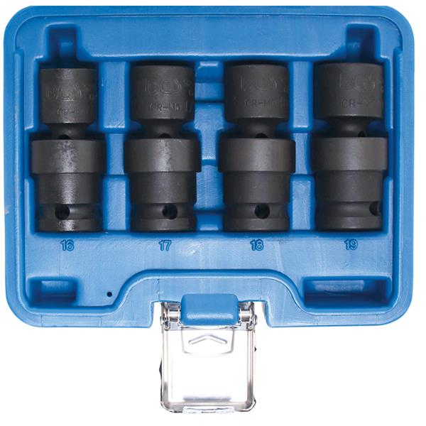 BGS 5200 Kraft-Kugelgelenk-Einsatz-Satz, Antrieb I nnenvierkant 12,5 mm (1/2"), 4-tlg.
