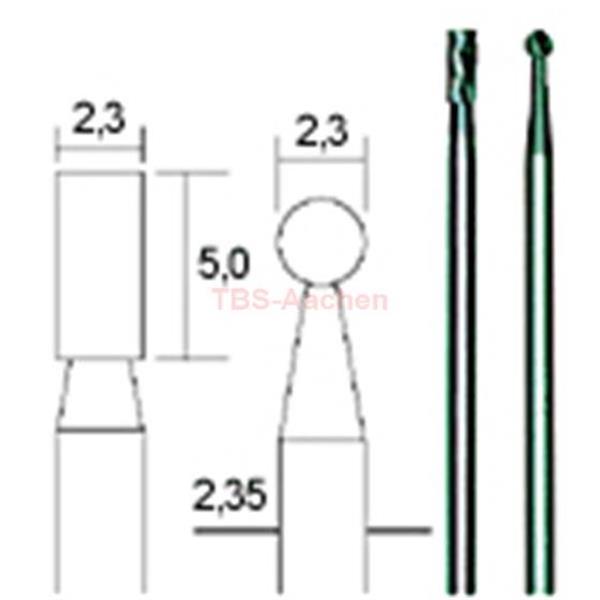 Proxxon 28750 Hartmetall-Fräsersatz, 2-teilig