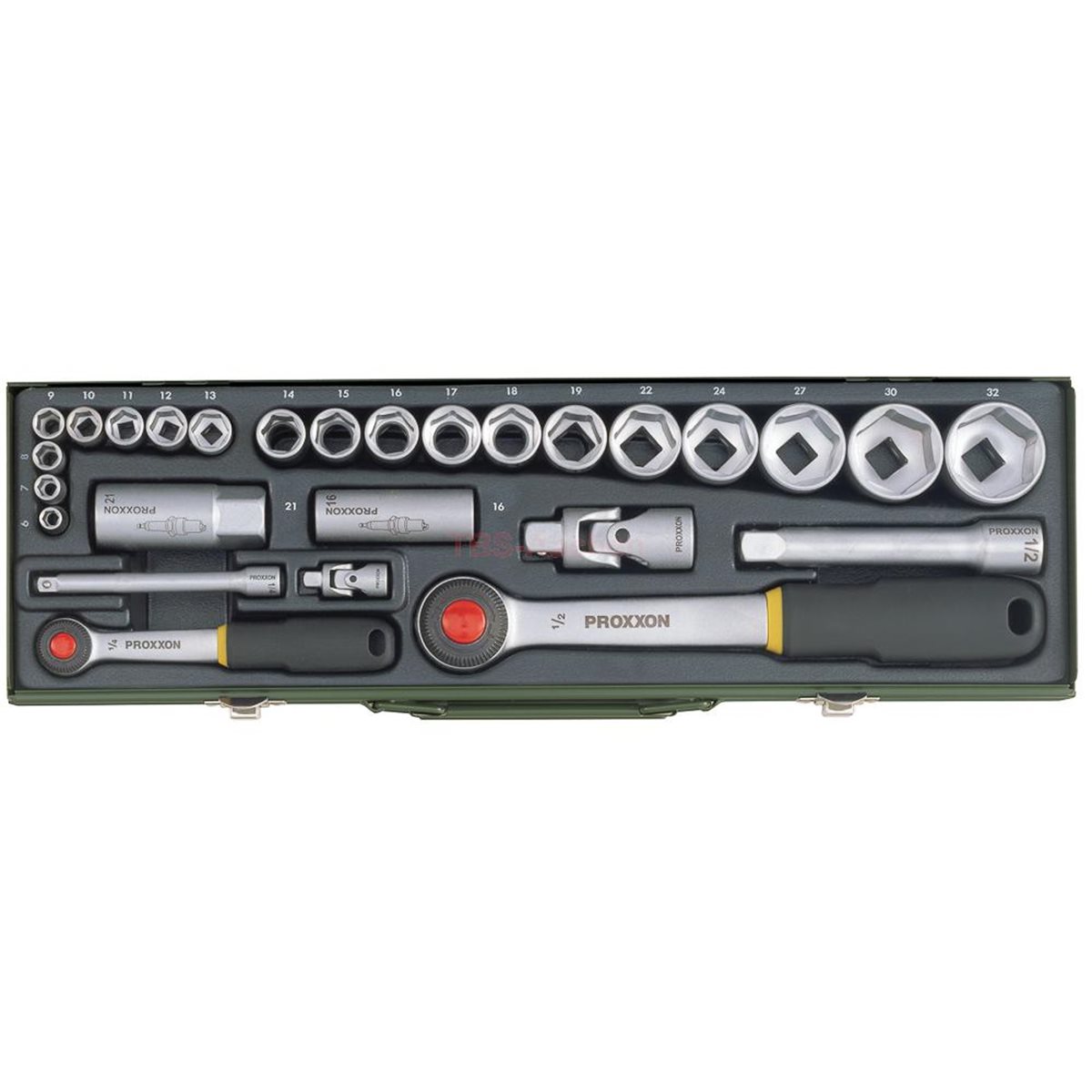 Proxxon 23020 Automotive socket set (6 - 32 mm) 