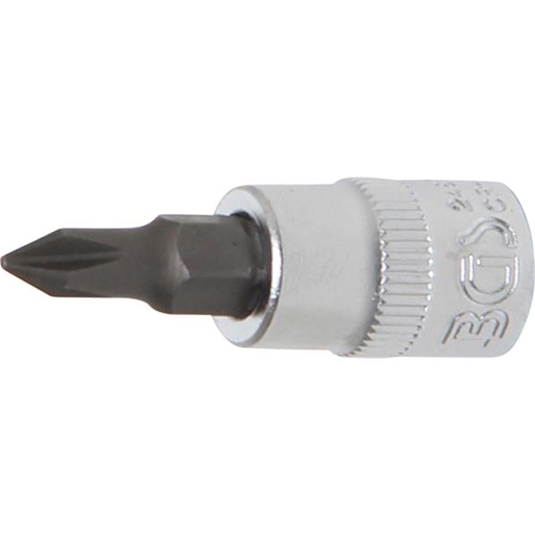 BGS 2487 Bit-Einsatz, Antrieb Innenvierkant 6,3 mm (1/4"), Kreuzschlitz PH1