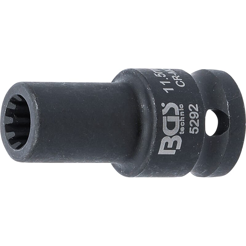 BGS 5292 Bremssattel-Einsatz, 10-kant, für VAG und Porsche, SW 11,5 mm