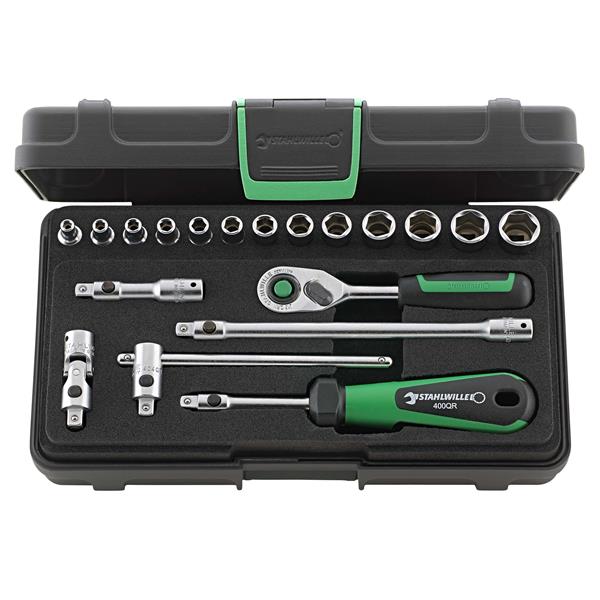 Stahlwille 40/13/6QR KN Steckschlüssel-Satz 1/4"