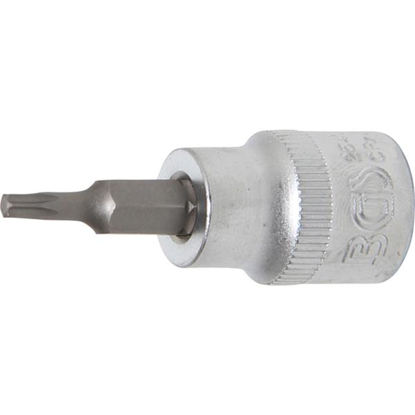 BGS 2541 Bit-Einsatz, Antrieb Innenvierkant 10 mm (3/8"), T-Profil (für Torx) T15