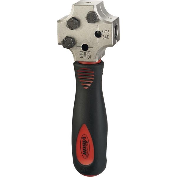 Vigor V4697 Bördelgerät 4,75 Ø mm, DIN und SAE