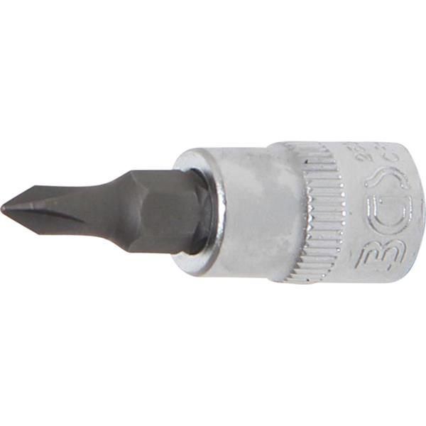 BGS 2504 Bit-Einsatz, Antrieb Innenvierkant 6,3 mm (1/4"), Kreuzschlitz PH0