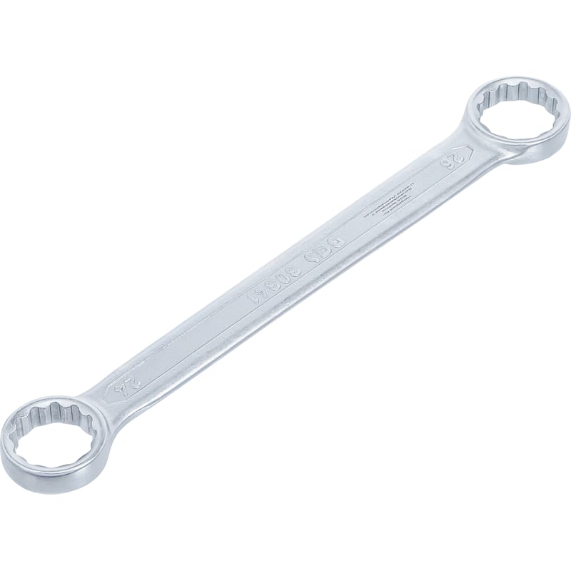 BGS 30341 Doppel-Ringschlüssel extra flach 24x26mm 