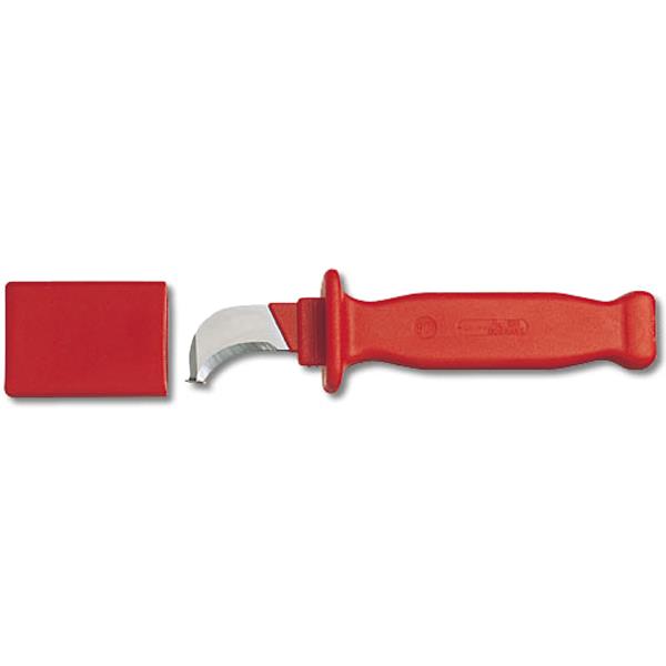 Gedore VDE 4527 VDE Cable knife with hooked blade 