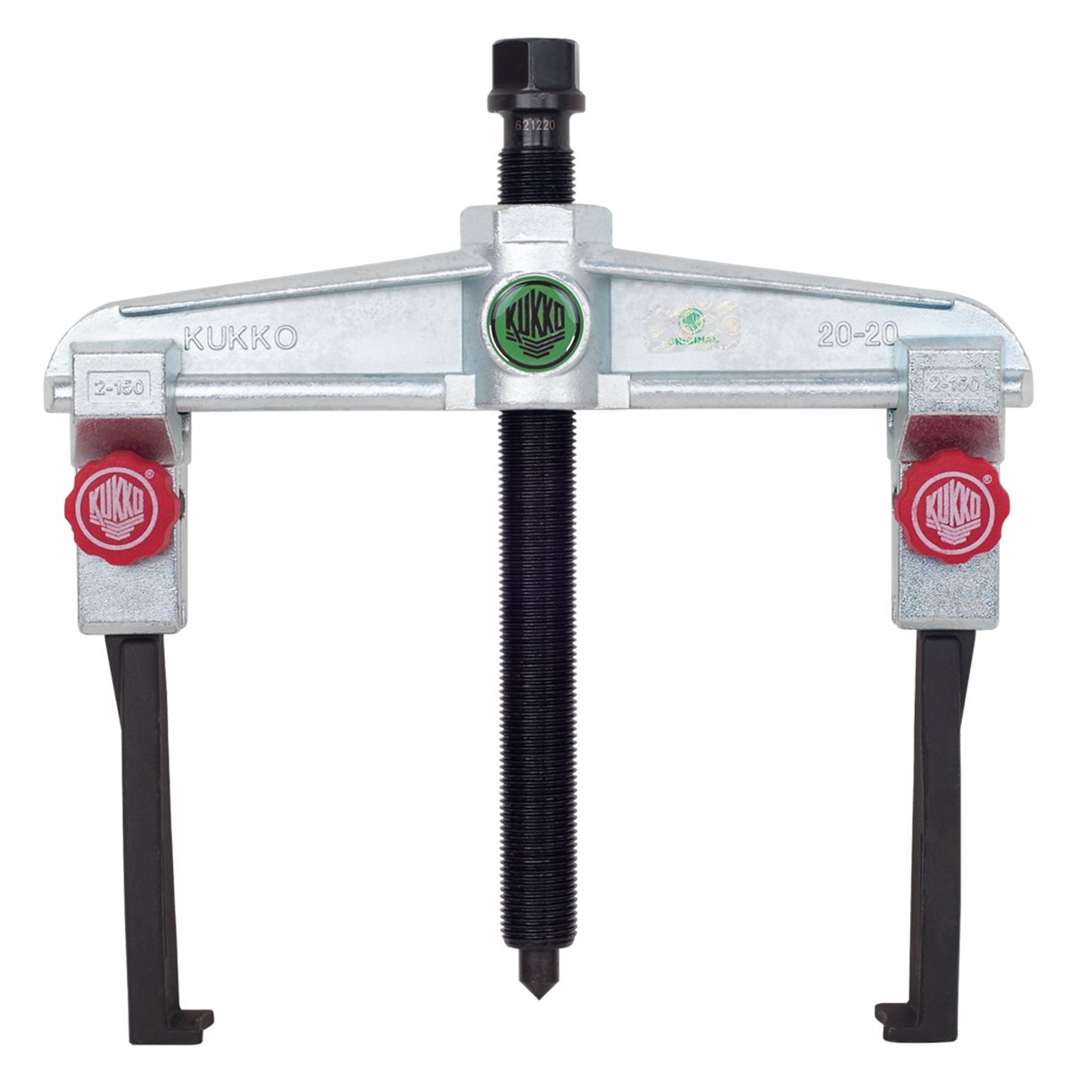 Kukko 20-20+S 2-Arm Universal Abzieher 200 X 150mm mit Abzughaken für enge Räume + Schnellverstellun