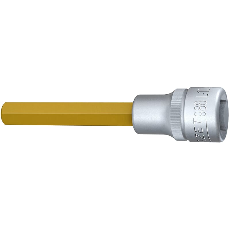 Hazet 986L-10 Schraubendreher-Einsatz,100Mm,Sw10,T in