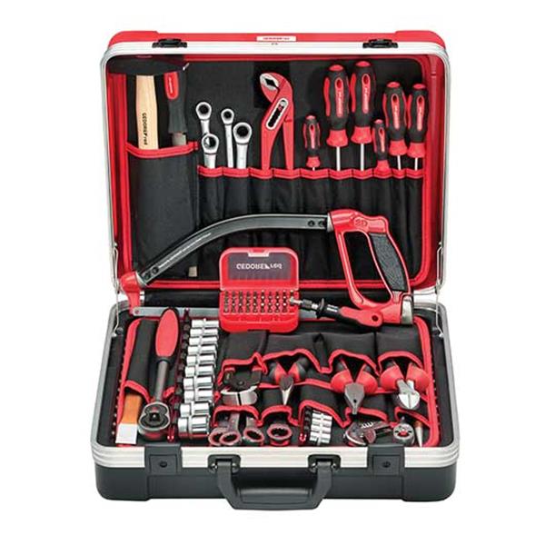 Gedore red R21650072 Werkzeugsatz BASIS im Koffer 72tlg