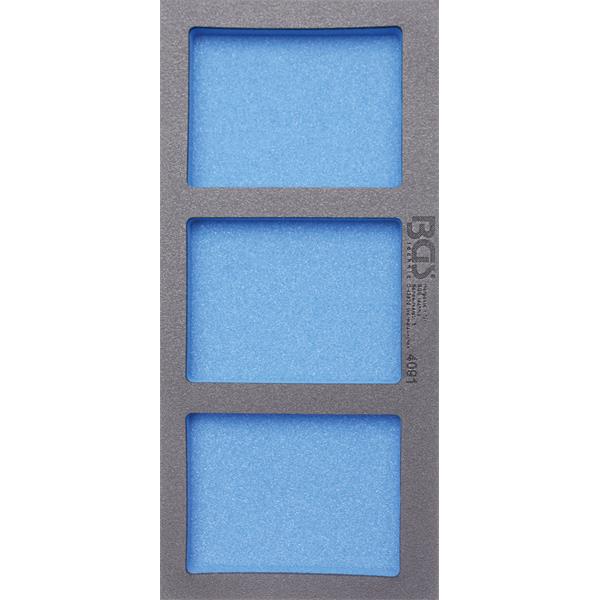 BGS 4091 Werkstattwageneinlage 1/3, leer: 3 Ablage fächer, 408 x 189 x 32 mm Angebot
