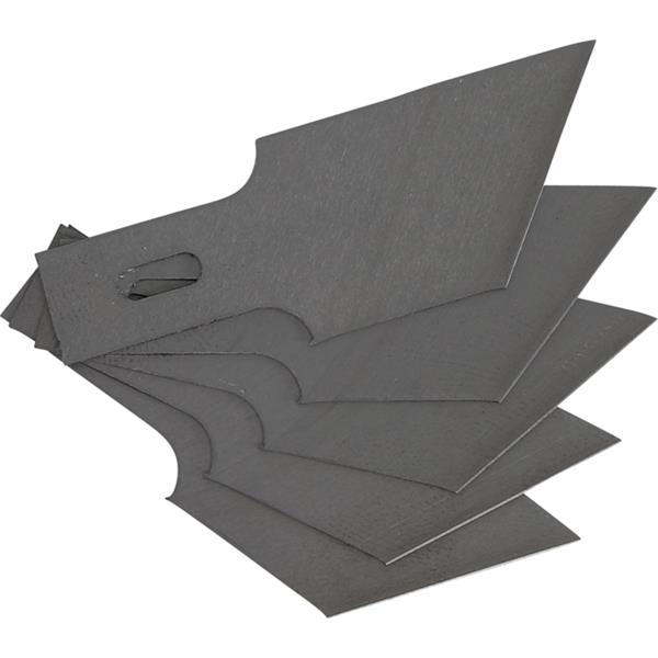 BGS 364-16x53 Ersatz-Schneideklingen für Art. 364, 0,6 x 16 mm x 53°, 5-tlg.