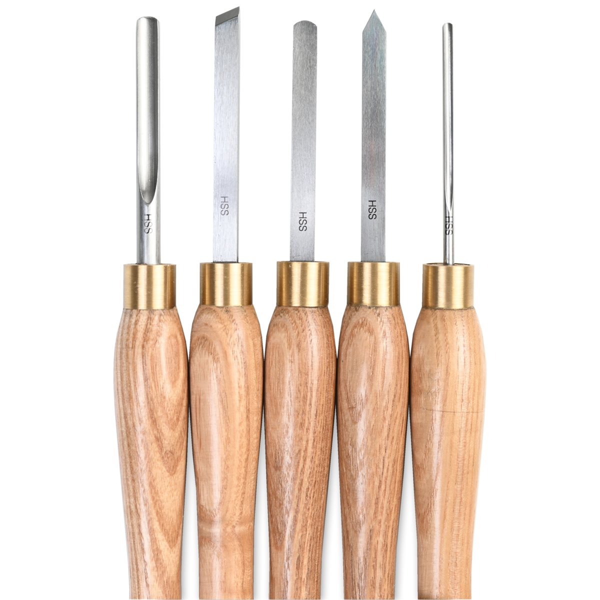 Proxxon 27023 Drechselbeitelsatz HSS, 5-teilig