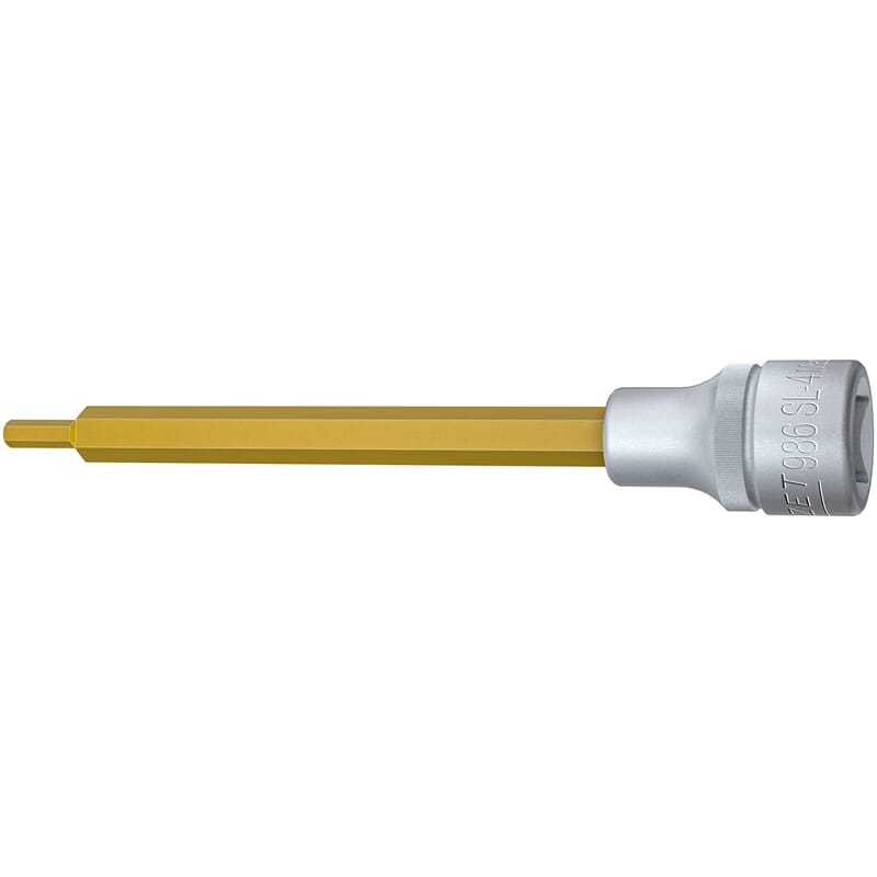 Hazet 986SL-4 Schraubendreher-Einsatz,140Mm,Sw4 Ti n